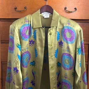 VTG Escada Silk Blouse